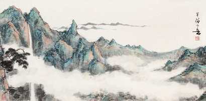 黄幻吾 山水 立轴